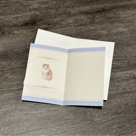 The Scottish Fold Kitten Birthday Card ❘ Celebrate Card ❘ Happy Birthday Card - Picture 4 of 6